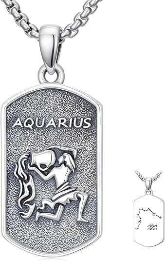 Flpruy - Aquarius Necklace for men