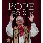 Pope Leo XIV New Era Wall Decor Canvas Tapestry Vatican Memorabilia Catholic Poster Church Bishop of Rome Picture Home Decorations American Papal Print Yard Sign Door Textile Roman Religious Gifts - Leo Canvas for men
