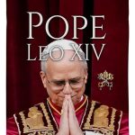 Pope Leo XIV Legacy Wall Decor Canvas Tapestry Vatican Memorabilia Catholic Poster Church Bishop of Rome Picture Home Decorations American Papal Print Yard Sign Door Textile Roman Religious Gifts - Leo Canvas for men
