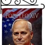 Pope Leo XIV Tribute Wall Hanging Decor Canvas Tapestry Vatican Memorabilia Catholic Poster Church Bishop of Rome Picture Home Decorations American Papal Print Sign Door Textile Religious Gifts - Leo Canvas for men