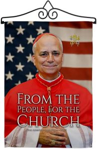 American Born Canvas Set Flag Hanger Memorabilia Wall Decor Religiou Sign Picture Print Habemus Papam Decorations American Papal Poster Vatican Tapestry Catholic Gifts Made in USA - Leo Canvas for men