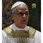 Shepherd for All Nations Canvas Set Flag Hanger Memorabilia Wall Decor Religiou Sign Picture Print Habemus Papam Decorations American Papal Vatican Tapestry Catholic Gifts Made in USA - Leo Canvas for men