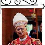 Guided by Spirit Wall Canvas Set Flag Holder Memorabilia Decor Religiou Sign Picture Print Habemus Papam Decorations American Papal Poster Vatican Tapestry Catholic Gifts Made in USA - Leo Canvas for men