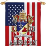 American Wall Scroll Canvas Set Flag Memorabilia Decor Religiou Sign Picture Print Habemus Papam Decorations American Papal Poster Vatican Tapestry Catholic Gifts Made in USA - Leo Canvas for men
