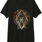 Mystic Zodiac Art Designs - Pisces T-Shirt for men
