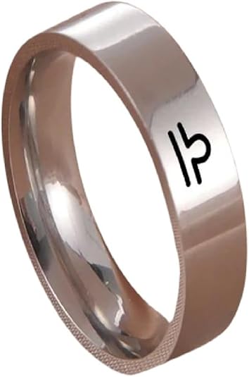 New 2025 Unisex Twelve Constellation Rings Stainless Steel 12 Horoscope Zodiac Virgo Leo Sign Aries Pisces For Women Men Fashion Decoration Jewelry Luxury Accessories Trendy For Women And Men - Aries Ring for men