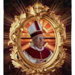 Habemus Papam Pope Leo XIV Canvas Set Flag Hanger Memorial Wall Decor Religiou Sign Picture Print Habemus Papam Decorations American Papal Poster Vatican Tapestry Catholic Gifts Made in USA - Leo Canvas for men