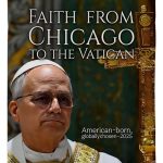 Faith from Chicago Pope Leo XIV Canvas Set Flag Hanger Memorial Wall Decor Religiou Sign Picture Print Habemus Papam Decorations American Papal Poster Vatican Tapestry Catholic Gifts Made in USA - Leo Canvas for men