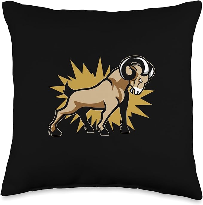 Astronomy Star Sign Horoscope Zodiac Sign Aries Throw Pillow - Aries Pillow for men