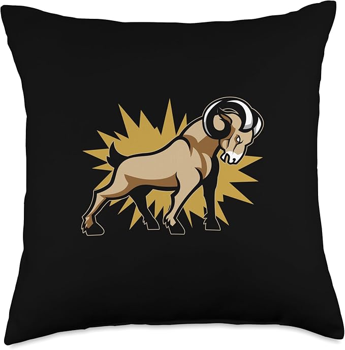 Astronomy Star Sign Horoscope Zodiac Sign Aries Throw Pillow - Aries Pillow for men