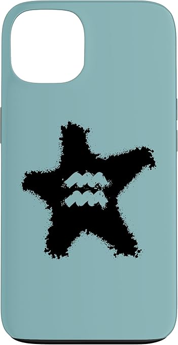 Aquarius symbol cool Aquarian grunge vintage Astrology sign Case for iPhone 13 - Aquarius Phone Case for men
