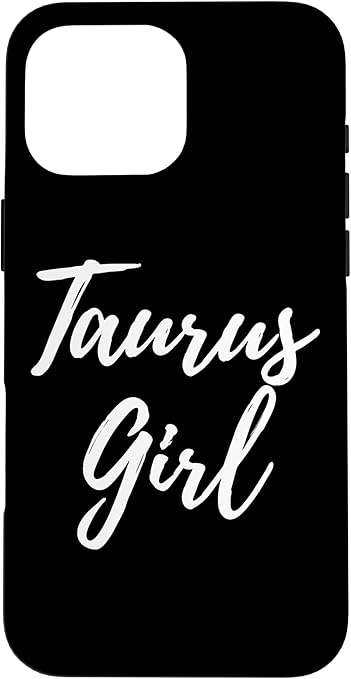 Taurus Girl Zodiac Astrological Sign Horoscope Birthday Case for iPhone 16 Pro Max - Taurus Phone Case for men