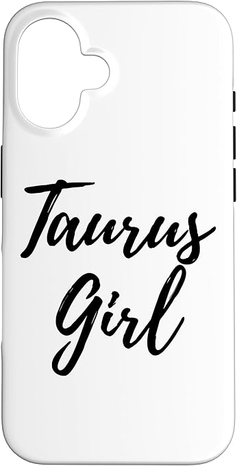 Taurus Girl Zodiac Astrological Sign Horoscope Case for iPhone 16 - Taurus Phone Case for men