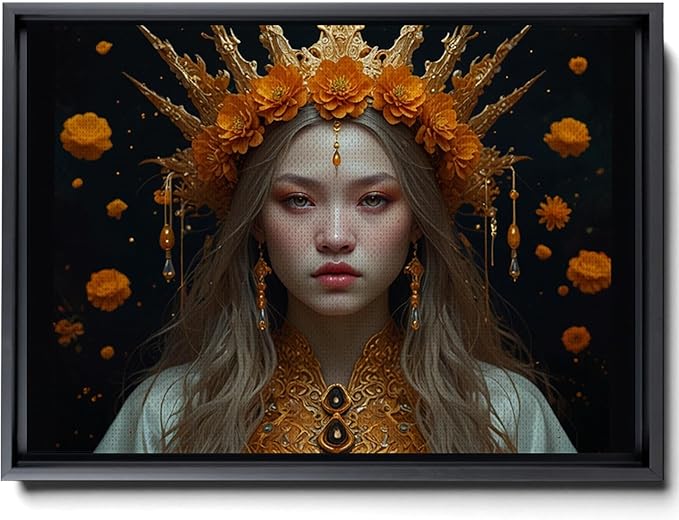 Art Nouveau Print, Art Deco print, Goddess Of Fire, Zodiac Print, Leo Print, Aries Print,Sagittarius Print, Fire Sign Matte Print, Canvas, Print - Aries Canvas for men