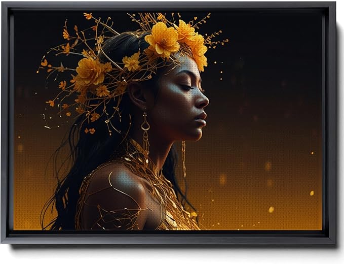 Art Nouveau Print, Art Deco print, Goddess Of Fire, Zodiac Print, Leo Print, Aries Print,Sagittarius Print, Fire Sign Matte Print, Decor Canvas, Wall - Aries Canvas for men