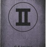 Lantern Press 36x54 Inch Giclee Print, Gemini, Astrological Sign, Zodiac - Gemini Canvas for men