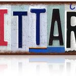 Vintage Sagittarius Street Sign Zodiac Wall Decor Metal Tin Signs for Bar Home Bedroom Garage - Sagittarius Home Decor for men