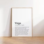 Virgo Zodiac Print, Poster, Watercolour Virgo Print Astrology Star Art Wall Art Artwork Decor For Her Zodiac Photo Poster Watercolour Astrology Star Decor,288 - Virgo Poster for men