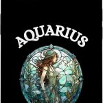 Aquarius Queen Stained Glass Zodiac Symbol Womens Top Case for iPhone 13 - Aquarius Phone Case for men