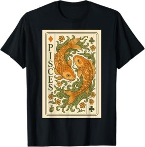 Mystical Celestial Zodiac Astrology Sign Pisces - Pisces T-Shirt for men