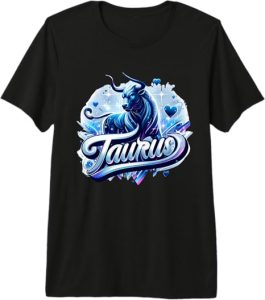 Taurus Zodiac Symbol Horoscope Astrology Birthday Premium T-Shirt - Taurus Products for men