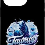 Taurus Zodiac Symbol Horoscope Astrology Birthday Case for iPhone 14 Pro - Taurus Phone Case for men