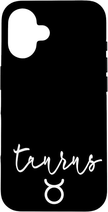 Taurus Zodiac Sign - Cute Pretty Celestial Horoscope Case for iPhone 16 - Taurus Phone Case for men