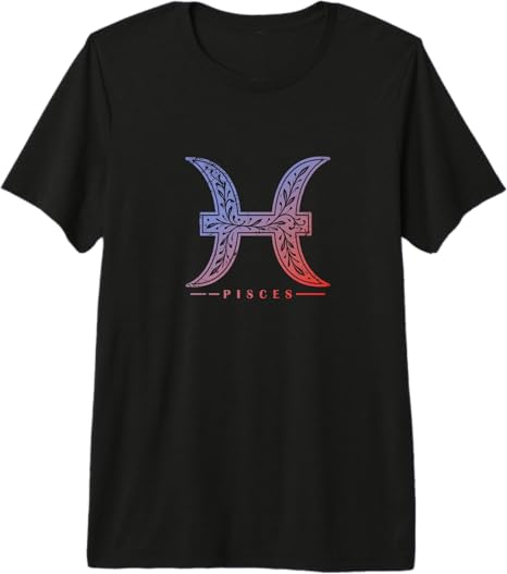 pisces zodiac fish sign horoscope art dreamy - Pisces T-Shirt for men