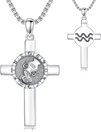 SIMONLY - Aquarius Necklace for men