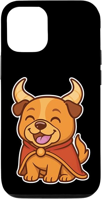 Taurus Zodiac Dog Strong Bull Pup Case for iPhone 12/12 Pro - Taurus Phone Case for men