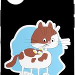 Taurus Zodiac Sign Cute Cat Theme Astrology Horoscope Case for iPhone 16 - Taurus Phone Case for men