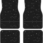 Starry Divination Constellation Print Car Foot Mat Set of 4 Pieces for Most Cars, Trucks, Vans, Crossovers - Aries Car Floor Mat for men