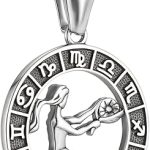 AZFVBQL - Virgo Necklace for men