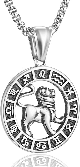 AZFVBQL - Leo Necklace for men