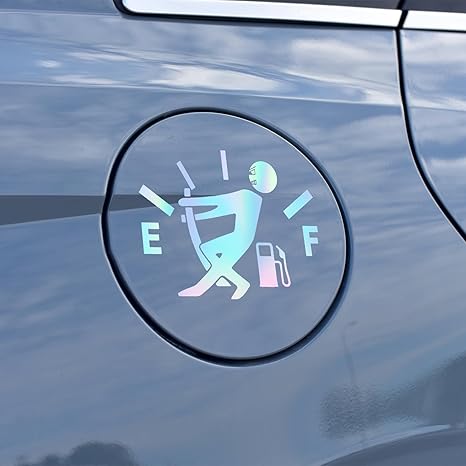 Car Fuel Tank Cap Stickers, Car Stickers and Decals, High Gas Consumption Decal Auto Fuel Tank Cover Sticker, Universal Funny Signs Decal Auto Accessories for Most Vehicles (Colorful) - Scorpio Sticker for men