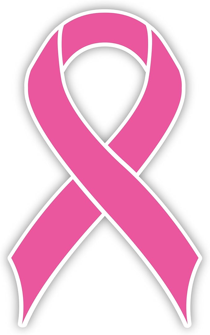 Breast Cancer Awareness Magnet – Pink Ribbon – Water Resistant & UV-Protected – Durable Car & Outdoor Magnet (Pink, 8” x 4.75”) - Cancer Car Accessories for men