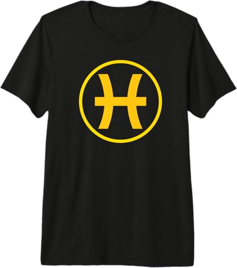 Miftees Zodiac Symbol Tees - Pisces T-Shirt for men