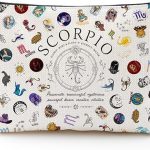 Scorpio Gifts for Women, Scorpio Zodiac Cosmetics Bag, Travel Makeup Bags, Scorpio Birthday Gifts for Women & Astrology Lovers - Scorpio Products for men