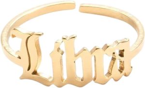 JIENQUWENTEG - Virgo Ring for men