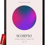 Poster Master Personalized Scorpio Print, Customized Zodiac Aura Poster and Canvas, Star Sign Art, Gift for Family, Loved Ones, Friends, Available in 8x10 to 30x40 - Scorpio Canvas for men