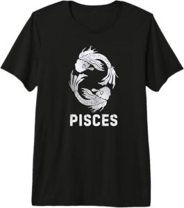 Pisces Zodiac Astrology Sign Horoscope Gifts - Pisces T-Shirt for men