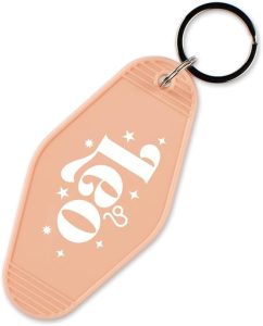 TeesAndTankYou - Leo Keychain for men