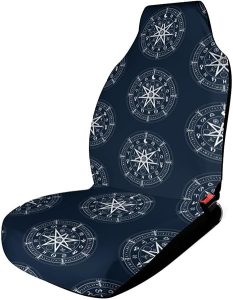 Zodiac Horoskope Signs Waterproof Front Car Seat Cover,Washable Car Seat Protector from Sweat, Car Seat Covers for All Vehicles 1PCS - Aquarius Car Seat Cover for men