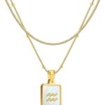 LETFLY - Aquarius Necklace for men