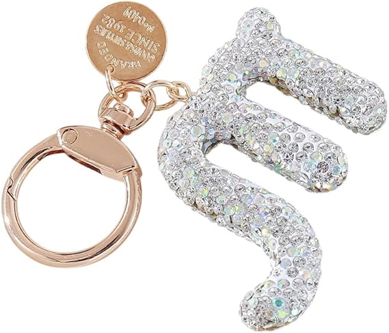 Rhinestone Zodiac Keychain for Women Charms Crystal 12 Constellation Astrology Birthday Jewelry Tote Bag Accessories - Scorpio Accessories for men