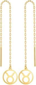 Generic - Taurus Earrings for men