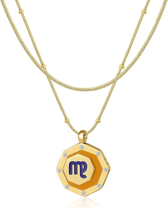 LETFLY - Virgo Necklace for men