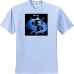 3dRose - Pisces T-Shirt for men