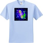 3dRose - Pisces T-Shirt for men
