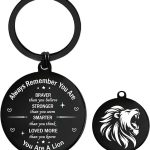 GiftoBi - Leo Keychain for men